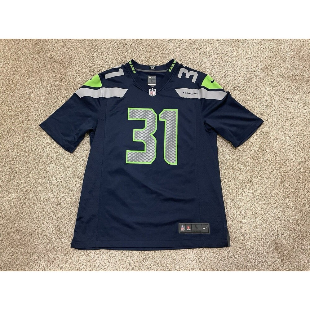 Seattle Seahawks Kam Chancellor #31 Nike On-Field NFL Jersey Size L